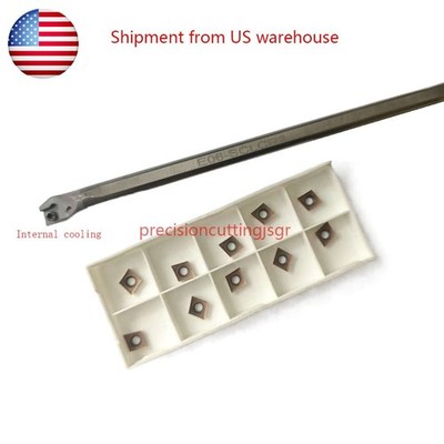 E06 SCLCR 3/8 * 6 '' Coolant through carbide boring bar + 10*CCGT21.50 insert