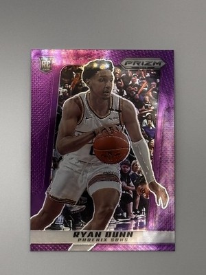 2024-25 Prizm Deca Prizms Purple #189 Ryan Dunn 51/99 ROOKIE RC SUNS
