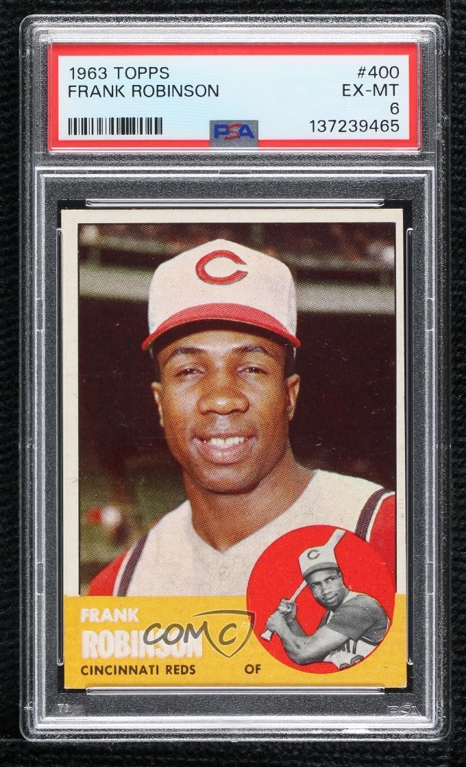 1963 Topps Frank Robinson #400 PSA 6 HOF e3n
