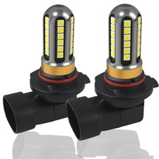 9005/HB3 LED Fog Bulbs, 400 Brighter 6500K Pure White, 36-Chip LED  Full Al...
