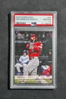 2018 Topps Now Baseball card #79 Mike Trout 13-3 Start Graded PSA 10