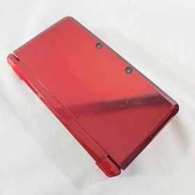 Nintendo 3DS Handheld System - Flame Red With Charger + 2GB SD CARD CTR-001