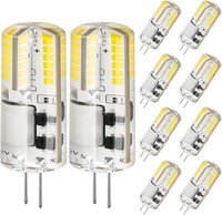 G4 Led Lampe 2W Kaltweiß 6000K 12V Energiesparbirne Nicht Dimmbar 10Er Pack