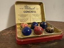 Vintage Molinard Concreta Paris France Bakelite Perfume set of 6 Original Box
