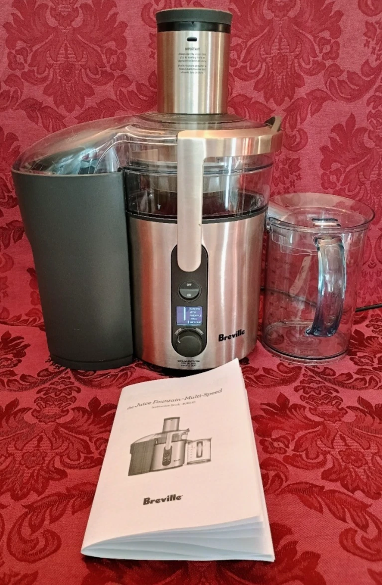 Breville Juice Fountain Multi-Speed Juicer BJE510XL/A - 900 Watt - Very Nice!