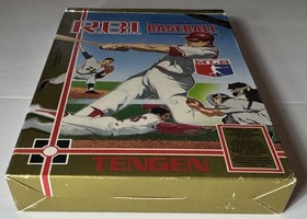 1988 Nintendo RBI BASEBALL Original TENGEN NES Release, Complete!