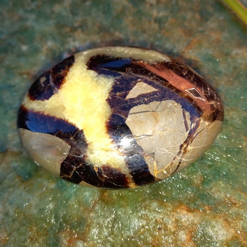 Handschmeichler Grosse Septarie Madagaskar Drachenstein Lebenswandel Zen Nr. 556