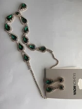 Green and Gold Necklace