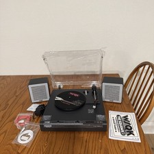 Stranger Things Victrola WSQK Record Player With Speakers Slipmat NEW In Box