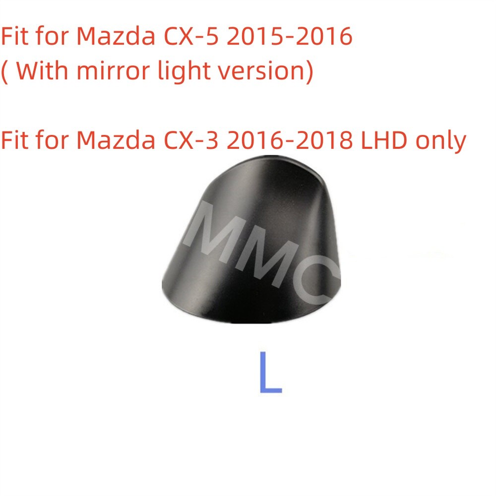Fit for Mazda CX-5 2015-2016 Left Side Rearview Mirror Lower Base Cover Cap