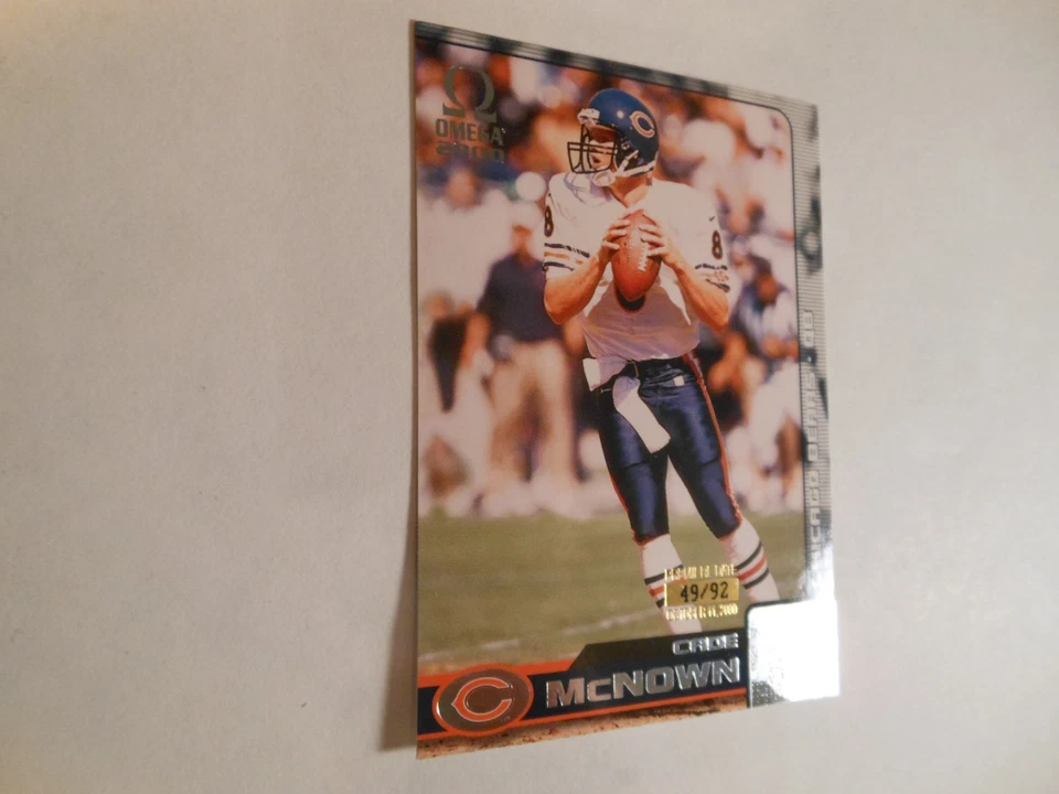 2000 Pacific Omega #28 Cade McNown 49/92 Rare SP - Image 3 of 4