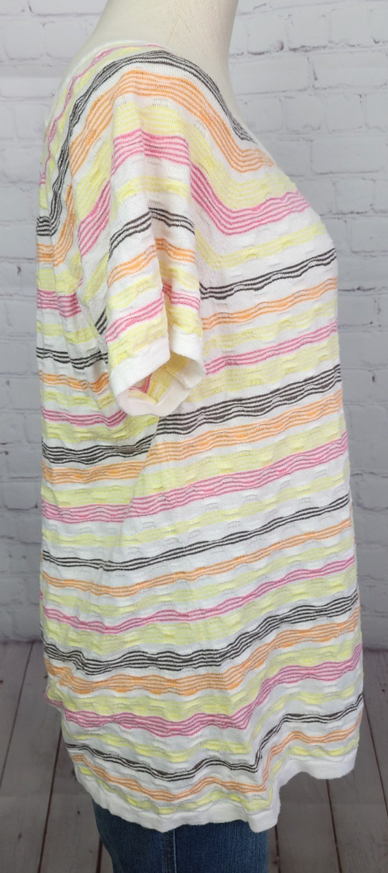 Pendleton Knit Top Button Down Textured Lightweig… - image 7