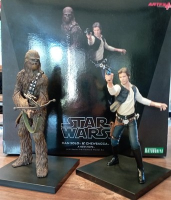 KOTOBUKIYA STAR WARS - HAN SOLO / CHEWBACCA - A NEW HOPE