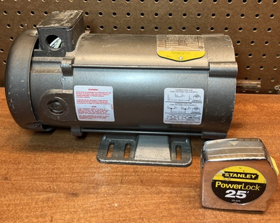#ad #ad Baldor CD3475 DC Motor 3 4HP 1750RPM 56C Frame TEFC 90V Armature Tested $189.95
