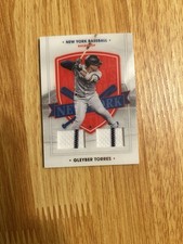 2021 Chronicles America's Pastime Gleyber Torres Dual Jersey Relic #50+Free Base