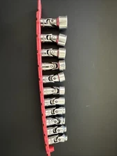 Matco 11pc 1/4 Universal Socket Set 5.5-15mm With Snap On Socket Holder 