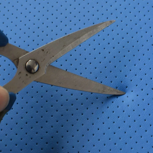 Vinyl Faux Leather Fabric Perforated Sponge Quilted Car Upholstery Materials Sew - Picture 11 of 33