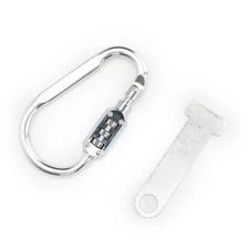 Helmet Lock Quick Release Buckle Fastener+T Bar Fit For Motorcycle Scooter Bike