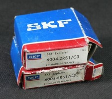 One SKF 6004-2RS1/C3 Deep Groove Ball Bearings 20x42x12mm Fast Shipping