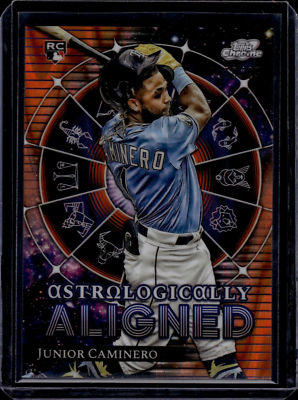2024 Topps Cosmic Chrome Astrologically Aligned Orange Junior 
