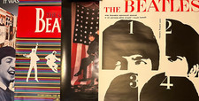 THE BEATLES RARE LOT OF 7 VINTAGE PROMO POSTERS 1982-1999 MCCARTNEY JOHN LENNON