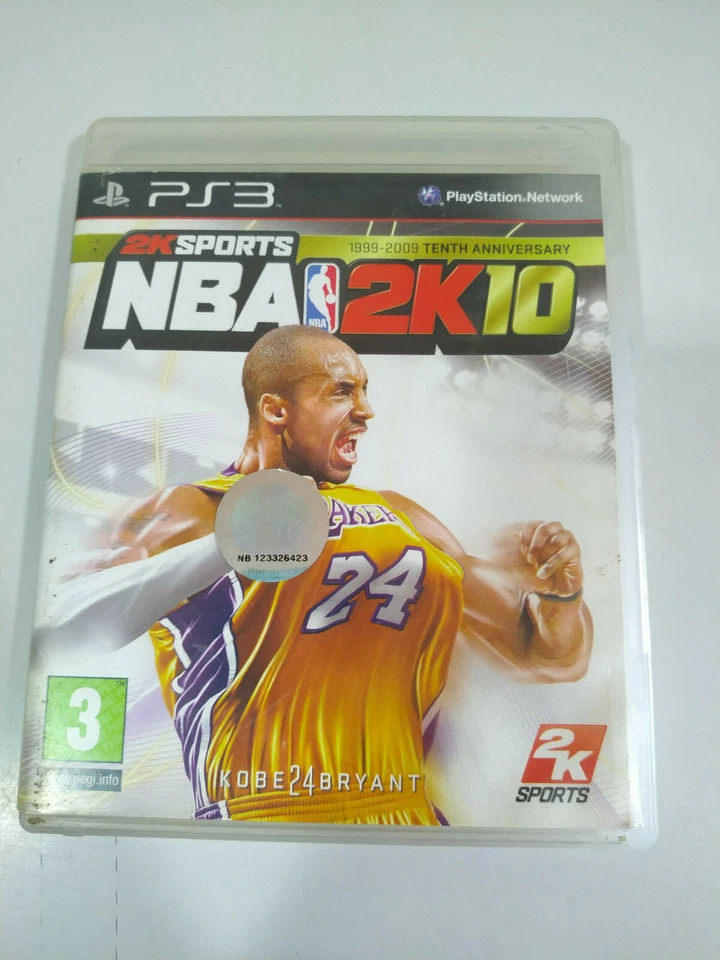 NBA 2K10 2k Sports Kobe Bryant Cover - Juego PlayStation 3 PS3 Sony, foto 1 de 4