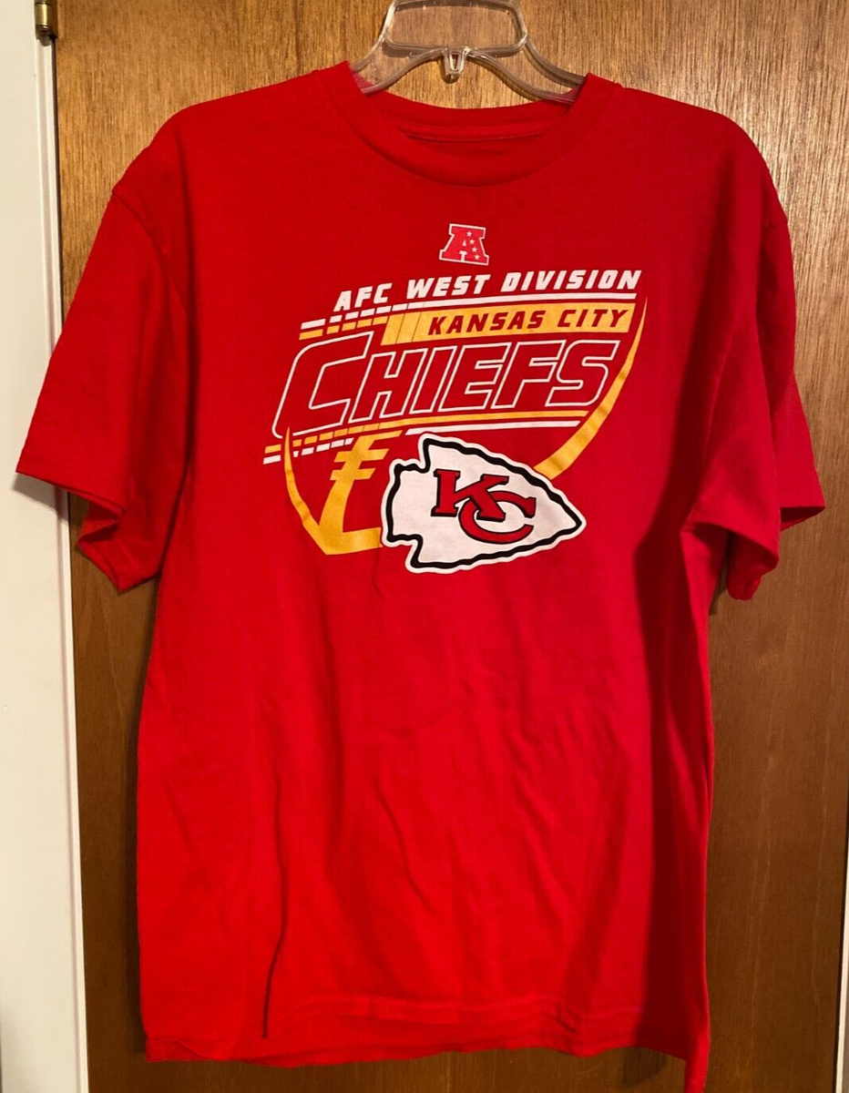 Majestic 2018 AFC Kansas City Chiefs Football Red Short Sleeve
