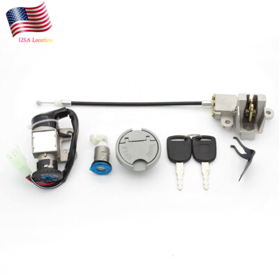 Ignition Switch Lock Key Set For MotoFino MF50QT MF5 Jonway Beta 50,QT-6 Scooter