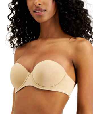 Calvin Klein Women's Naked Glamour Strapless Push-Up Bra QF5677