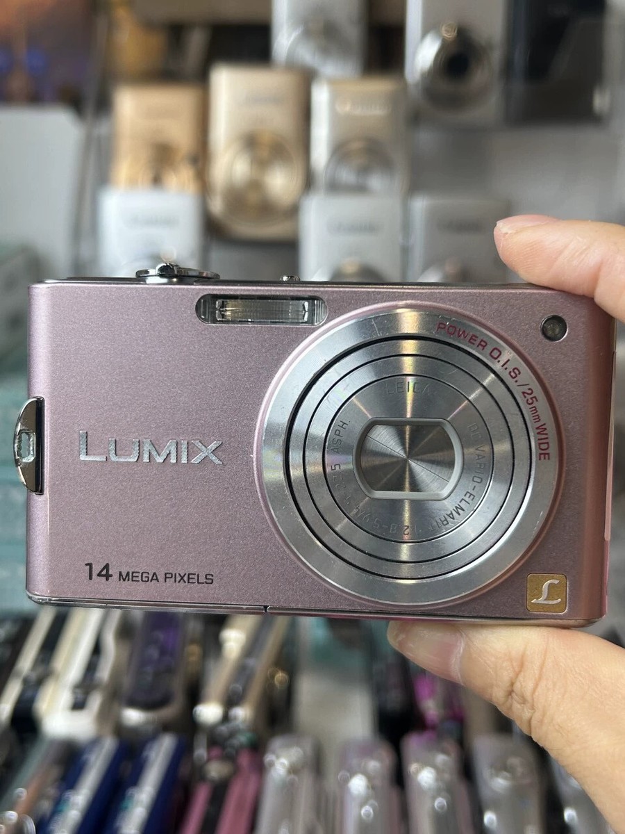 Panasonic LUMIX DMC-FX66 Pink 14.5MP Digital Camera Compact