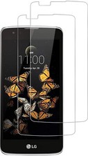  2 PCS TEMPERED GLASS FILM SCREEN PROTECTORS FOR LG K8 2016