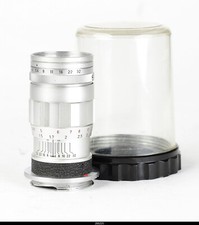 Leica M Elmar 1:4/90mm rare 3-Elements lens Wetzlar Mint- Orginal Plastic Box