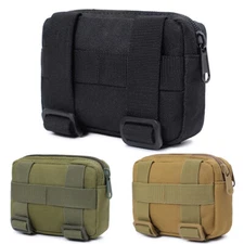 Tactical Molle Admin Pouch Multi-Purpose EDC Utility Tool Pouch Waist Pack Bag