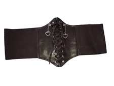 Renaissance Costume Cumber bund Corset Belt Brown Womens