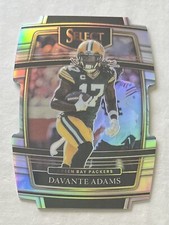 2021 Panini Select Davante Adams Silver Prizm Concourse Die Cut #14 Packers💥💥