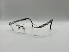 Vintage Charmont XL2053 BR Sunglasses / Eyeglasses Frame Only 