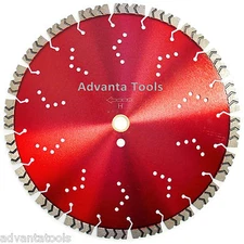 18” Supreme Arrow Turbo Segmented Diamond Saw Blade for Concrete Cutoff Saw 15mm