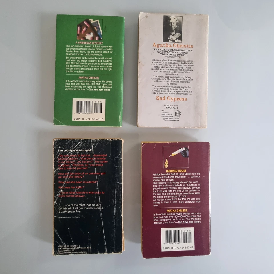 Agatha Christie Vintage Paperbacks. - Image 2 of 2