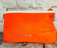 Shiseido Orange Makeup Pouch- New 