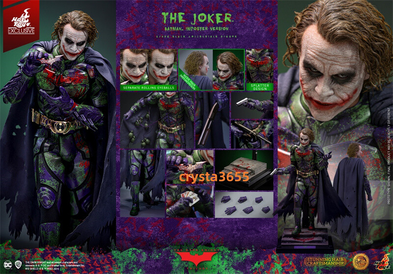 HotToys 1/6 MMS752AE The Joker Batman Imposter Version Figure