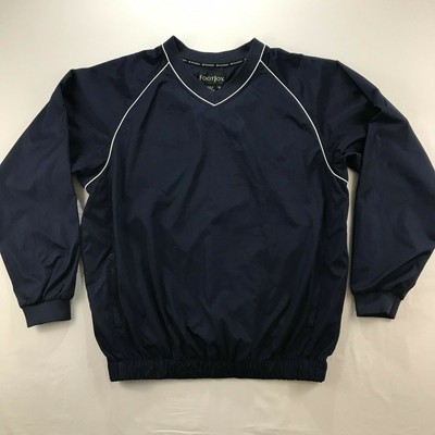 v neck pullover windbreaker