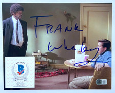 FRANK WHALEY SIGNED 8X10 PHOTO PULP FICTION BRETT THE DOORS FIELD OF DREAMS BAS