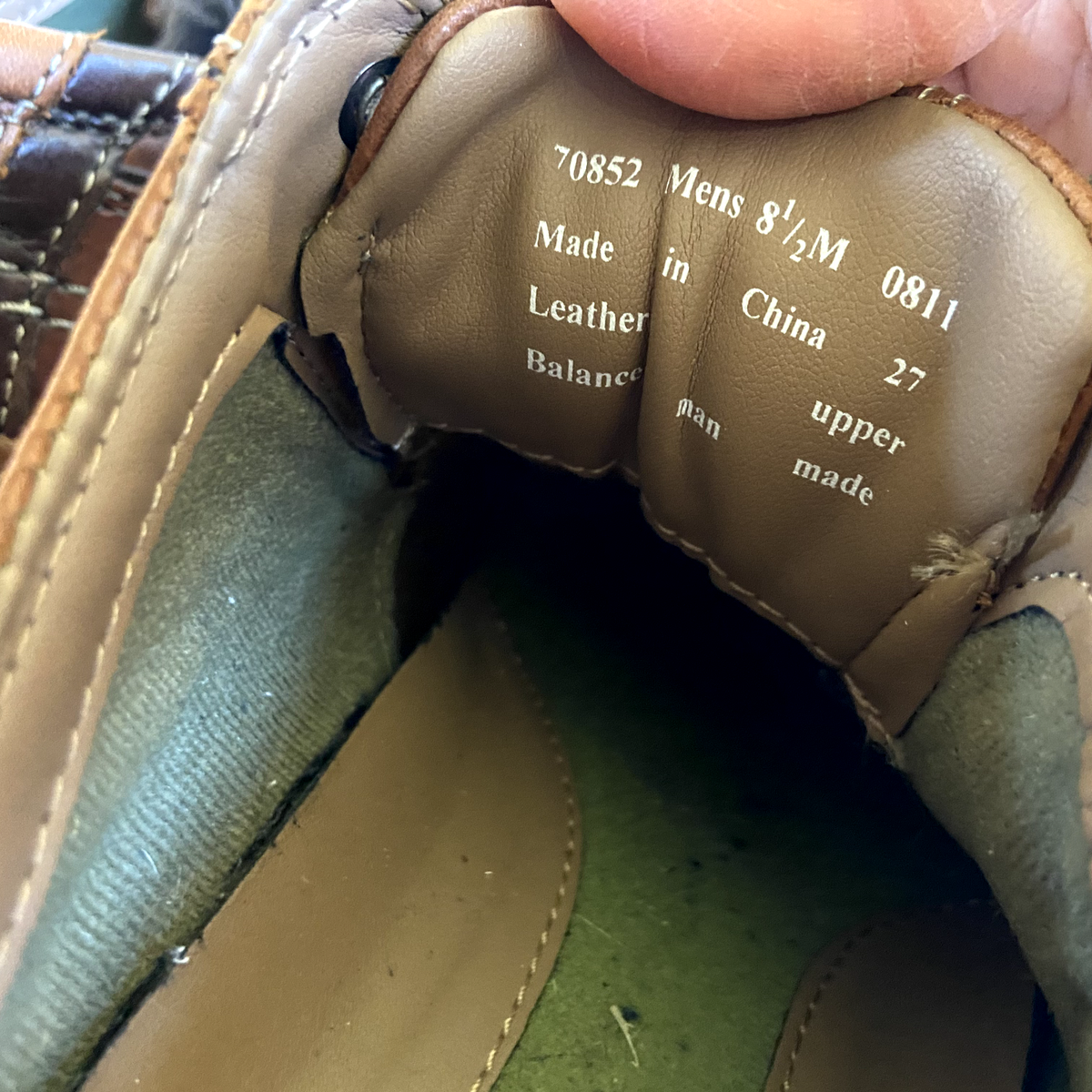 その他 Love CLARKS Touareg Mens Size 8.5 M Brown Chestnut Leather Casual