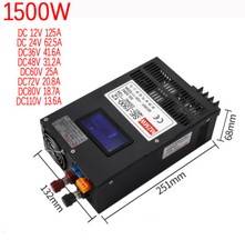 Digital display 1500W switching power supply AC110V/220V to DC 12V /24V/48V /72V