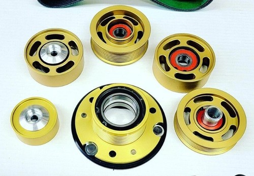 2003-08 M113K AMG Mercedes GOLD 77mm, Belt Wrap Kit , & 5 pc idler kit bundle! - Picture 5 of 5