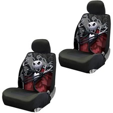 Disney Nightmare Before Christmas Ghostly Jack Skellington Low Back Seat Covers