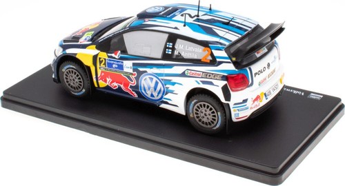 1:24 MAG NW03 Jari-Matti Latvala Volkswagen Polo R WRC Mexico 2016 - Picture 2 of 4
