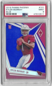 Kyler Murray 2019 Panini Phoenix RC Blue Rookie #/35 Cardinals PSA 9