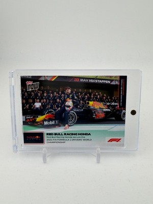 Max Verstappen - 2021 Topps Now F1 Red Bull secure the championship PR:4889 #085