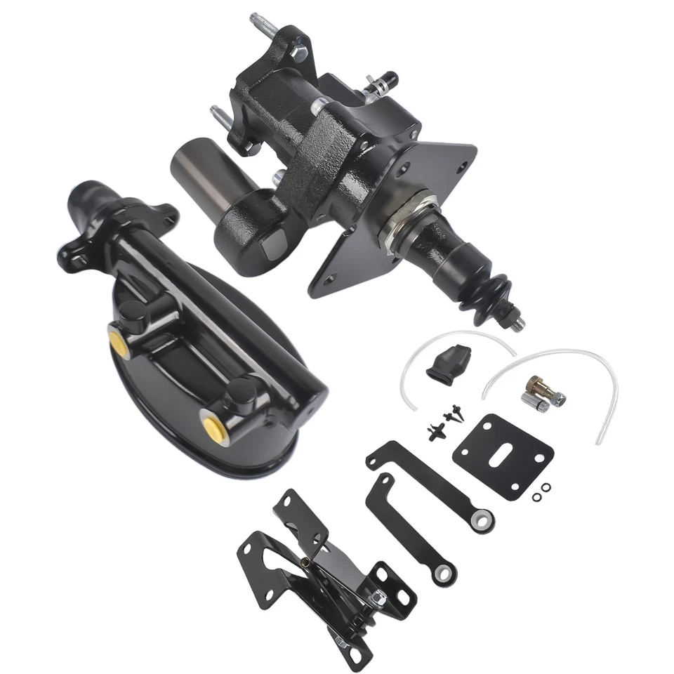 Cilindro maestro de refuerzo de freno hidráulico + soporte para mangueras Dodge Charger Dart A B E Foto 4 de 4